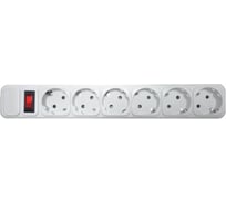 Сетевой фильтр Centek СТ-8901-6-4,5 White 6 розеток, 4,5 м, макс до 2200 Вт CT-8901-6-4,5 White