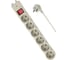 Сетевой фильтр DEFENDER DFS 601 1,8 м, 6 розеток 99406 3