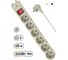 Сетевой фильтр DEFENDER DFS 601 1,8 м, 6 розеток 99406 2