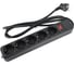 Сетевой фильтр Perfeo "REAL POWER", 5,0м, 5 розеток, черный. 30022740 3