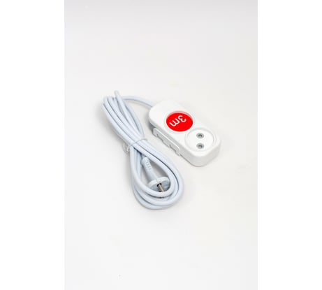 Удлинитель ELBI Myra 2 входа, с защитными шторками, 3м, 2x0,75 527-010203-250