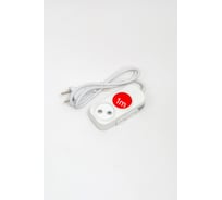 Удлинитель ELBI Myra 2 входа, с защитными шторками, 1м, 2x1 527-010201-230