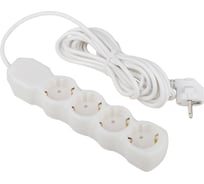 Удлинитель Engy Гранд 5м/4 розетки с заземлением ПВС 3х0.75 186693