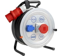 Удлинитель на металлической катушке ЭНАРГИТ МК1 кг 5х1,5 - 50 метров, МК1-515-50К-3801-2201-44