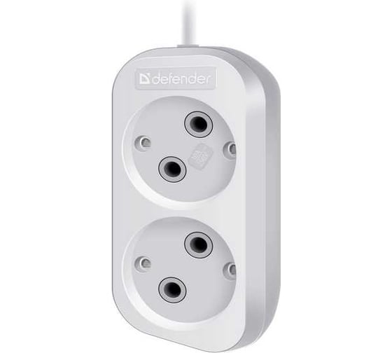 Удлинитель без заземления DEFENDER B220 10 А, 3 м, без заземления 99271