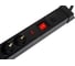 Сетевой фильтр энаргит SL-G06KGDU 3х1,5 H05VV-F - 3 метра, 6 розеток, 2 usb, IP 20 SL-G06KGDU-315-3 3