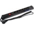 Сетевой фильтр энаргит SL-G06KGDU 3х1,5 H05VV-F - 3 метра, 6 розеток, 2 usb, IP 20 SL-G06KGDU-315-3 2