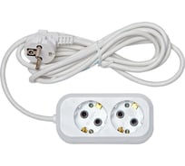 Бытовой удлинитель Rucelf 2 гнезда ПВС 3х0,75 арт. RU-02-375-02ZG 00-00005457
