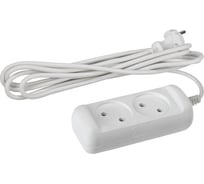 Удлинитель электрический ЭРА UX2e1,5m(A) с заземлением 2 розетки 1,5м 10А Б0059866