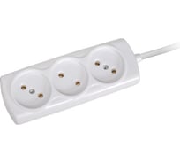 Удлинитель КОСМОС 6А 3 гнезда ШВВП 2х0,75 3м Р16-010 Россия YKsm3m-3g(6A)E