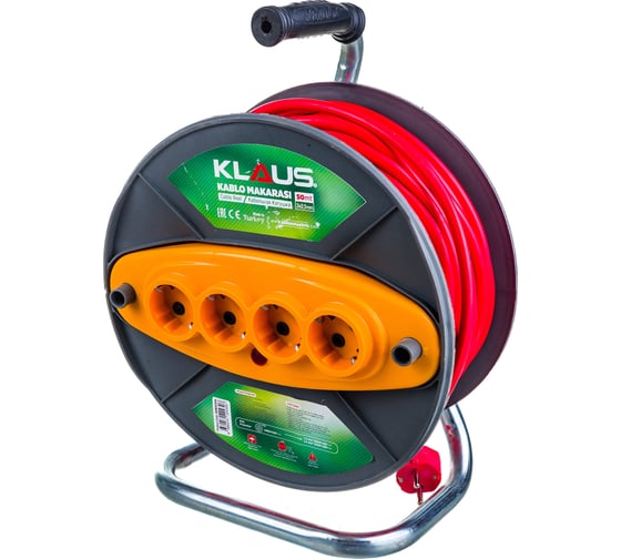 Удлинитель на катушке Bull KLAUS 50м 3x2,5 мм KEM32550