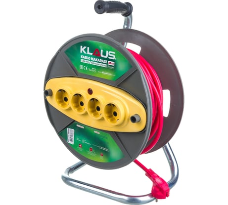 Удлинитель на катушке Bull KLAUS 30м 3x2,5 мм KEM32530