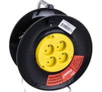 Удлинитель Радист, РБК16 катушка 4 гнезда 10А ПВС 2x0,75 20м 2612