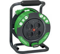 Катушечный удлинитель Systeme Electric Thorsman 4 розетки 20м 3х1.5 IP20 IMT33140