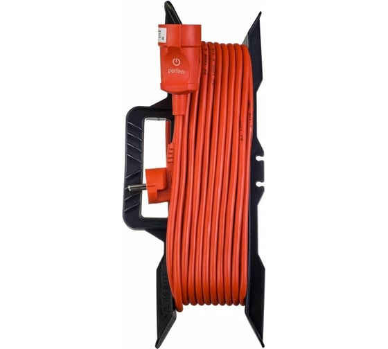 Удлинитель на рамке Perfeo с заземлением RU POWER 20м 30015371