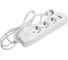 Удлинитель STEKKER 3-местный c/з 3x1 мм2, 1,8 м, 250В, 10А, 2USB+1Type-C 2,4А, серия Home, белый HM08-33-02, 49970 2