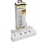 Удлинитель STEKKER 3-местный c/з 3x1 мм2, 3 м, 250В, 10А, 2USB+1Type-C 2,4А, серия Home, белый HM08-33-02, 49977 10