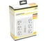 Удлинитель STEKKER 6-местный c/з 3x1 мм2, 3 м, 250В, 10А, 4USB+2Type-C 2,4А, серия Home, белый HM09-66-02, 49982 11