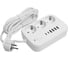 Удлинитель STEKKER 3-местный c/з 3x1 мм2, 3 м, 250В, 10А, 4USB+2Type-C 2,4А, серия Home, белый HM09-36-02, 49979 3
