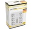 Удлинитель STEKKER 6-местный c/з 3x1 мм2, 1,8 м, 250В, 10А, 4USB+2Type-C 2,4А, серия Home, белый HM09-66-02, 49975 12
