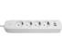Удлинитель STEKKER 4-местный c/з 3x1 мм2, 3 м, 250В, 10А, 2USB+1Type-C 2,4А, серия Home, белый HM08-43-02, 49978 6