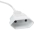 Удлинитель 5 м электрический бытовой белый на 1 вилку idealim kabel-500-white 4