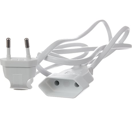 Удлинитель 3 м электрический бытовой белый на 1 вилку idealim kabel-300-white