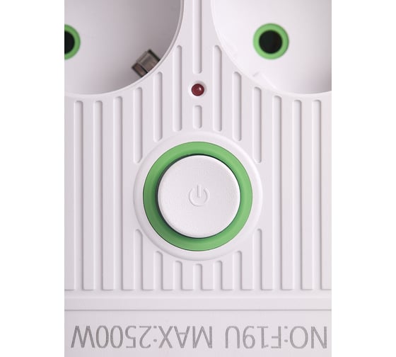 Удлинитель электрический сетевой фильтр idealim 1,8 м с USB и Type C MultiAdapter-6r-4usb-1typeC-1,8М-white