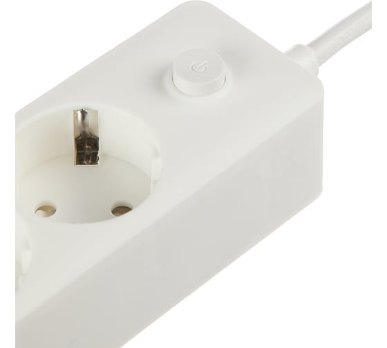 Удлинитель электрический сетевой фильтр idealim 1,8 м с USB Multi-Ryad-3r-4usb-1,8М-white