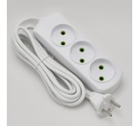 Удлинитель Lezard LETITIA без заземления 3 входа 3 метра 721-0303-303
