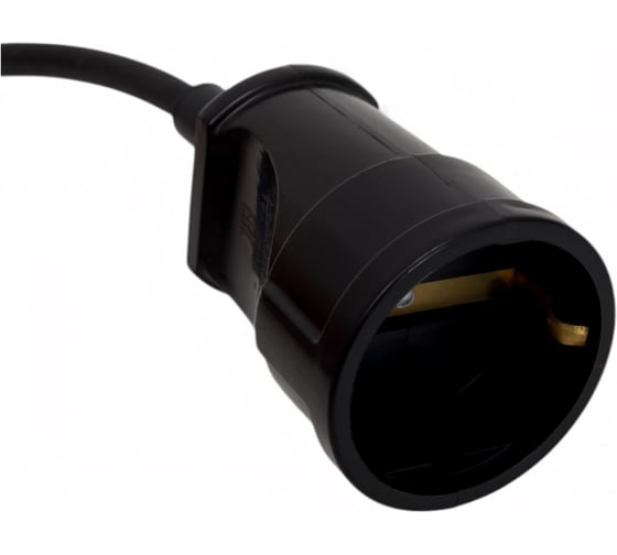 Удлинитель-шнур PROGIX 3 метра КГ 3x1.5 черный PG141