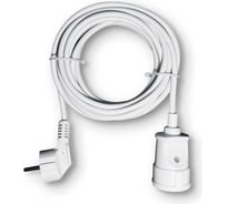 Удлинитель-шнур PROGIX 10 метра ПВС 3x1.5 белый PG129