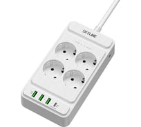 Сетевой фильтр SKYLINE с USB зарядкой USP-430 White PD3.0 S00003692