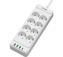 Сетевой фильтр SKYLINE с USB зарядкой USP-830 White PD3.0 S00003694