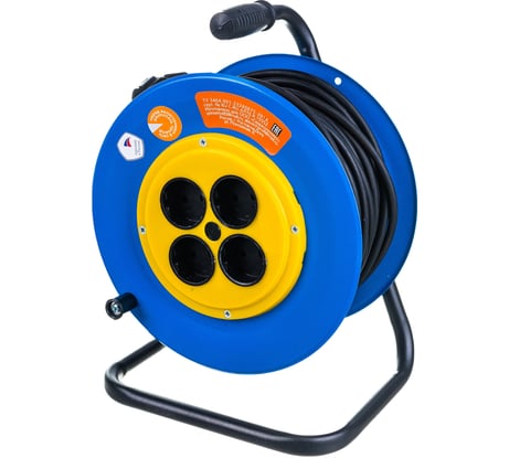 Удлинитель металлическя катушка Профессионал КМ-270 КГ 2х2,5 30м 1000183