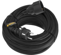 Удлинитель-шнур силовой Denzel Top Series, КГТТ, 20м, 1 розетка, 3x1,5 мм 37420