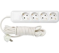 Удлинитель Bylectrica 4-местная с заз.конт. 3700 Вт, У16-329 10м