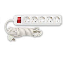 Удлинитель Bylectrica 5-местная с заз.конт и выкл У10-286 3.5м
