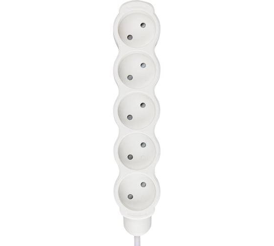 Удлинитель бытовой TDM ELECTRIC Люкс 5 гнезд, 3 м, б/з, с з/ш, ПВС 2х0,75 мм2, 6 А, 250 В, 1400 Вт TDM ELECTRIC SQ1303-4012