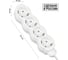 Удлинитель бытовой TDM ELECTRIC Люкс 4 гнезда, 10 м, с/з, с з/ш, ПВС 3х1 мм2, 16 А, 250 В, 3500 Вт TDM ELECTRIC SQ1303-4034 4