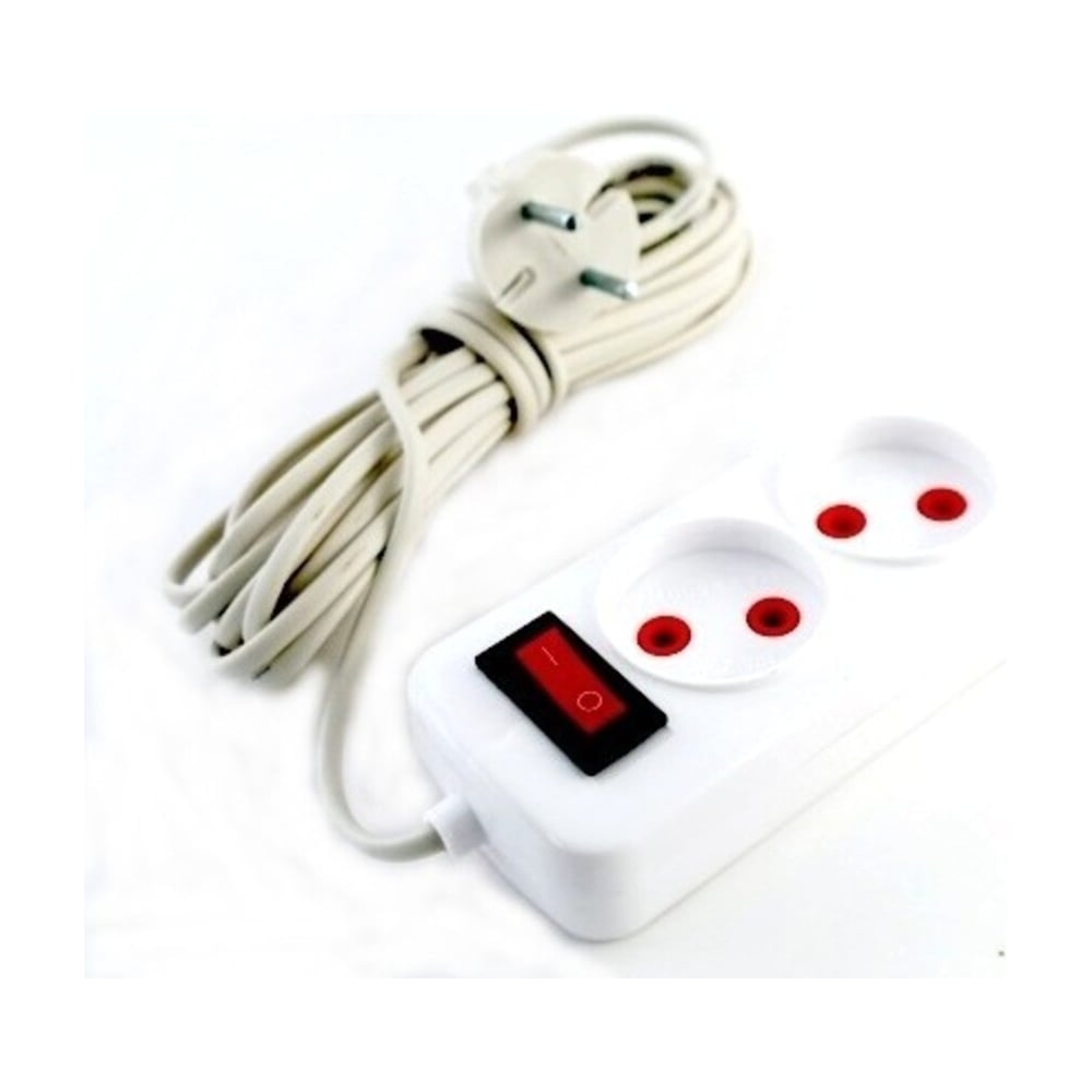 Электрический удлинитель Веллконт с переключателем У10-451 (ШВВП) 2 ...