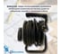 Удлинитель на катушке силовой Electraline FIXED PLATE с 4 гнезд.и защитой от перегруз.каб. H07RN-F 49030 5