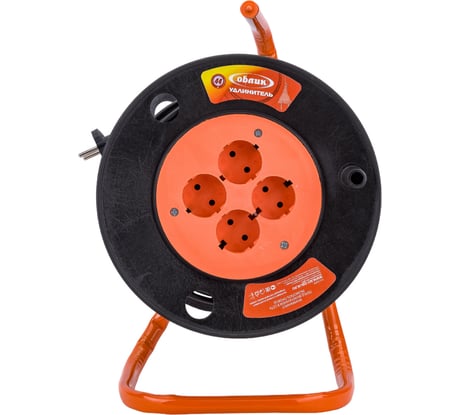 Удлинитель ОБЛИК, РБК- 4 катушка 4 гнезда 30 м ПВС УТ-00000679