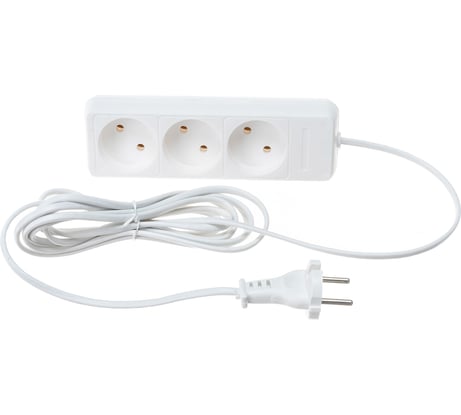 Удлинитель ОБЛИК ЭКОНОМ 3 гнезда ШВВП 3 м УТ-00000509