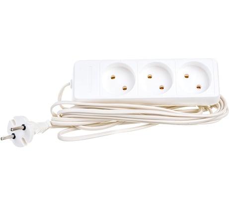 Удлинитель ОБЛИК ЭКОНОМ 3 гнезда ШВВП 5 м УТ-00000510