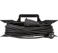 Силовой удлинитель АБК-СИЛА РС16, штепсельное гнездо с крышкой IP44, с заземляющим контактом, 30 м 23067112