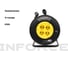 Силовой удлинитель Inforce на катушке 4 гнезда, с/з ПВС 3х1,5 16A 10м IP20 GRANITE ZG 09-15-09 3
