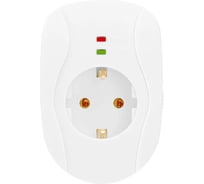 Сетевой фильтр BURO 100SH-Plus-W 1 розетка, белый, коробка) 992330