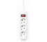 Удлинитель сетевой PROGIX 3 розетки, 2 метра с/з, белый, 3x1.5 US3GS1W2 2