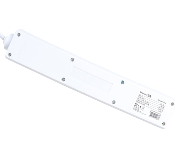 Удлинитель ExeGate ECE-6-3W 6 евророзетки с заземлением, 3м, белый 285833